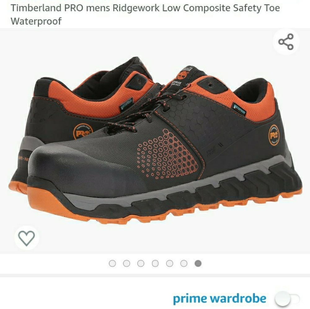 Men's Timberland work shoes